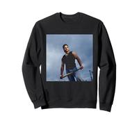 NY Mets Baseball Catcher Mike Piazza MLB par Michael Grecco Sweatshirt