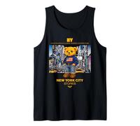 NY Teddy Bear New York City Stories - Cute Bear City Illustr Débardeur