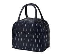 NY1 Sac à Bento Isolé Imperméable Réutilisable Isotherme Lunch Bag Portable pour Déjeuner/Travail/Ecole/Plage/Pique-Nique