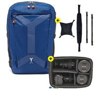 NYA-EVO Fjord 26 Adventure camera backpack Midnight Blue+ Sport Package + Removable Camera Insert Small