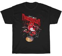 Nyango Star T-Shirt Heavy Cotton Tee Black M