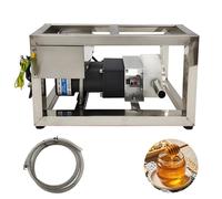 NYANS Pompe électrique de Transfert de Liquide visqueux, Pompe à Miel visqueux à Vitesse réglable, Machine de pompage de Miel 6-10 L/Min avec Tuyau de 3 m, Transfert de fluides Alimentaires