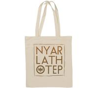 Nyarlathotep The Crawling Chaos H P Lovecraft Outer God Sac fourre-tout en coton naturel Blanc