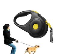 Nybhyjka Corde pour chien | Corde extensible pour chiot avec verrouillage semi-automatique - Équipement de sécurité, outil d'arrêt instantané pour races de moins de 75 kg pour courir dans le jardin et