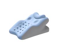 Nybhyjka Coussin cale arrière pour lit - Oreiller ergonomique pour dormir, soutien du cou en mousse à mémoire de forme avec housse lavable pour les personnes dormant sur le côté, le dos, le corps, les