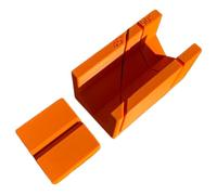 Nybhyjka Guide de scie à main | Coupe-bois à angle de 90 et 45 degrés - Manuel de coupe pour panneaux de travail du bois, carton, cloison sèche, encadrement d'armoires métalliques