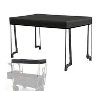 Nybhyjka Housses de chariot pour courses | Protection de chariot robuste et anti-poussière - Équipement de camping et de randonnée pour randonnée, cyclisme, ferme, pelouse, grange, shopping pour