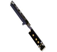 Nybhyjka Link M2 to PC Extender - Pci-Express Riser Adapter Câble d'extension - Solution de dissipateur thermique Support de carte Riser pour les professionnels et les débutants