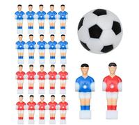 Nybhyjka Lot de 22 Joueurs de Football de Rechange Portables pour Hommes avec 1 Balle | Accessoires de Jeu pour, équipements de Hockey antidérapants pour, garçons et Filles