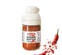 Nybhyjka Salière | Récipient à sel de 238,1 g, bouteille transparente avec mesure précise pour distribution de condiments en poudre, cuisine en plein air, maison, cuisine, garde-manger