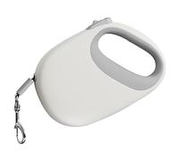 Nybhyjka Sangle rétractable pour chien - 5 m - Portable - Antidérapante - Guide de marche avec frein, pause, verrouillage pour chiens de petite et moyenne taille