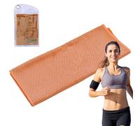 Nybhyjka Serviette de sudation, serviette froide qui reste fraîche, respirante, absorbant la transpiration, pour la gym, le yoga, le camping, la course, le fitness, la randonnée