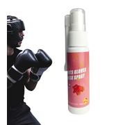 Nybhyjka Spray désodorisant pour gants de boxe - 30 ml - Solution nettoyante pour gants de boxe, chaussures de travail, coussinets de football, vêtements, casques, équipements de hockey