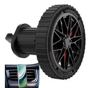 Nybhyjka Support de téléphone pour grille d'aération de voiture | Support de téléphone pour voiture | Support de téléphone pour téléphone portable en forme de roue décorative de voiture, accessoires