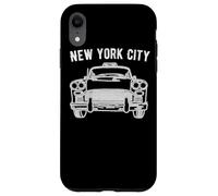 NYC Checker Taxi Cab for New York Lovers Coque pour iPhone XR