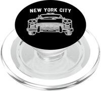 NYC Checker Taxi Cab for New York Lovers PopSockets PopGrip pour MagSafe