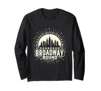 NYC Dreamer, Amateur de théâtre Broadway Bound Manche Longue
