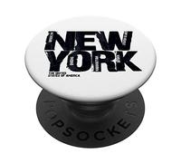 NYC - I Love New York, New York City Illustration Graphique PopSockets PopGrip Adhésif