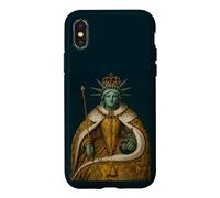 NYC Statue of Liberty Inspired from Royal Art Abstract Cool Coque pour iPhone X/XS