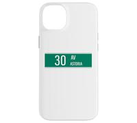 NYC Street Signs 30th Ave Astoria pour Homme et Femme Coque pour iPhone 14 Plus