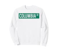 NYC Street Signs Columbia St Brooklyn pour Homme et Femme Sweatshirt