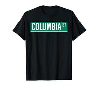 NYC Street Signs Columbia St Brooklyn pour Homme et Femme T-Shirt