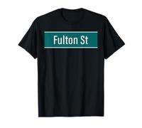 NYC Street Signs Fulton St pour Homme et Femme T-Shirt