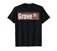 NYC Street Signs Grove St West Village pour Homme et Femme T-Shirt