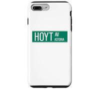 NYC Street Signs Hoyt Ave Astoria pour Homme et Femme Coque pour iPhone 7 Plus/8 Plus