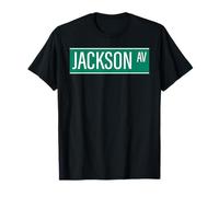 NYC Street Signs Jackson Ave pour Homme et Femme T-Shirt