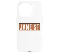 NYC Street Signs Jane St West Village pour Homme et Femme Coque pour iPhone 15 Pro
