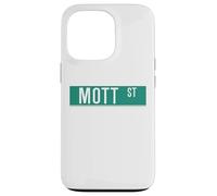 NYC Street Signs Mott St pour Homme et Femme Coque pour iPhone 13 Pro