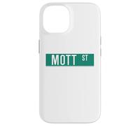 NYC Street Signs Mott St pour Homme et Femme Coque pour iPhone 14