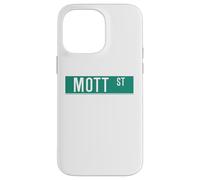 NYC Street Signs Mott St pour Homme et Femme Coque pour iPhone 14 Pro Max