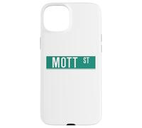 NYC Street Signs Mott St pour Homme et Femme Coque pour iPhone 15 Plus