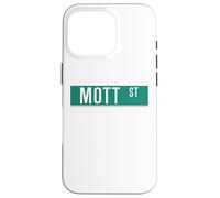 NYC Street Signs Mott St pour Homme et Femme Coque pour iPhone 16 Pro