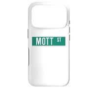 NYC Street Signs Mott St pour Homme et Femme Coque pour iPhone 17 Pro
