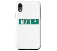 NYC Street Signs Mott St pour Homme et Femme Coque pour iPhone XR