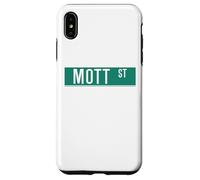NYC Street Signs Mott St pour Homme et Femme Coque pour iPhone XS Max
