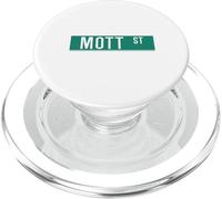 NYC Street Signs Mott St pour Homme et Femme PopSockets PopGrip pour MagSafe