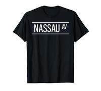 NYC Street Signs Nassau Ave pour Homme et Femme T-Shirt