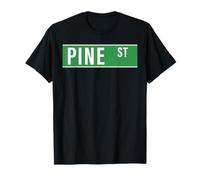 NYC Street Signs Pine St pour Homme et Femme T-Shirt