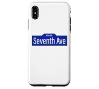 NYC Street Signs Seventh Ave Manhattan pour Homme et Femme Coque pour iPhone XS Max