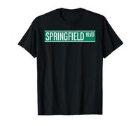 NYC Street Signs Springfield BLVD pour Homme et Femme T-Shirt