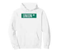 NYC Street Signs Union Ave pour Hommes et Femmes Sweat à Capuche