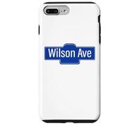NYC Street Signs Wilson Ave pour Homme et Femme Coque pour iPhone 7 Plus/8 Plus