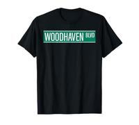 NYC Street Signs Woodhaven BLVD pour Homme et Femme T-Shirt