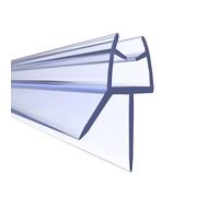 NYCENT Joint de porte de douche pour verre 4-6 mm - Couvre écart 20 mm - Joint de rechange transparent pour écran de douche 90 cm (droit)