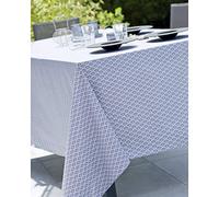 Nydel Nappe Gatsby Enduction Acrylique, Gris, Ronde 160 cm