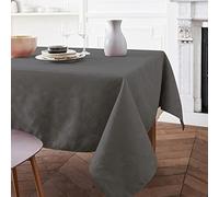 Nydel Nappe damassé Abanico, Gris, carrée 160 x 300 cm